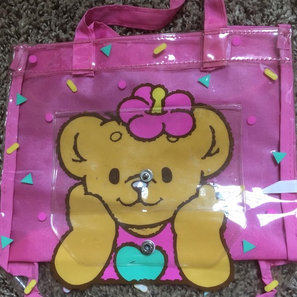 Sanrio Handbags - Vintage Sanrio Tote, Hot Pink